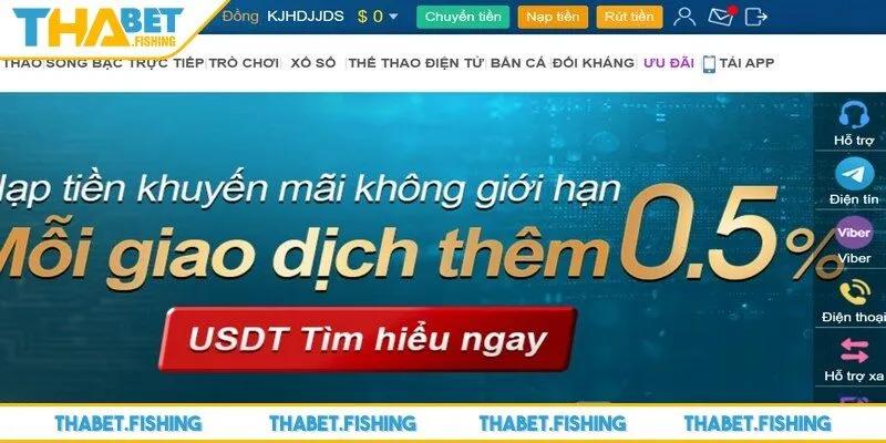 Hướng dẫn các quy trình thực hiện rút tiền THABET 