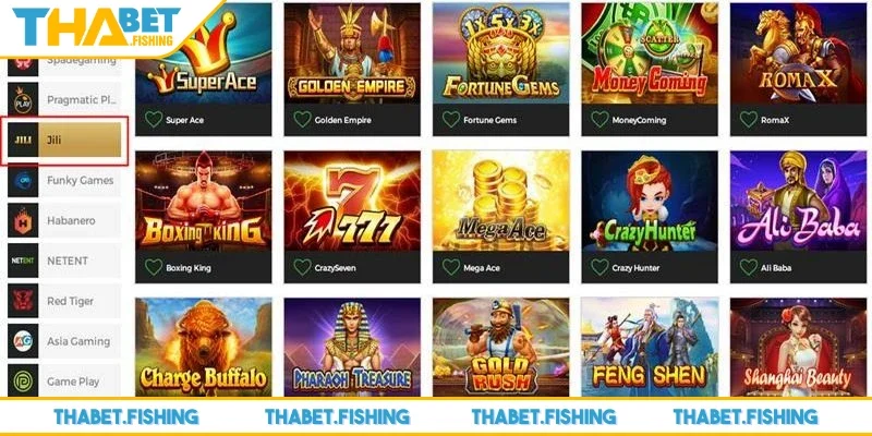 Trải nghiệm game đa dạng và hấp dẫn tại sảnh JILI